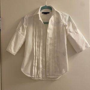 Ralph Lauren White Cotton Blouse